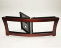 Avista Sovereign Plus USA Innovate Series Foldtech TV Stand with 3 in 1 Mounting System in Rich Espresso